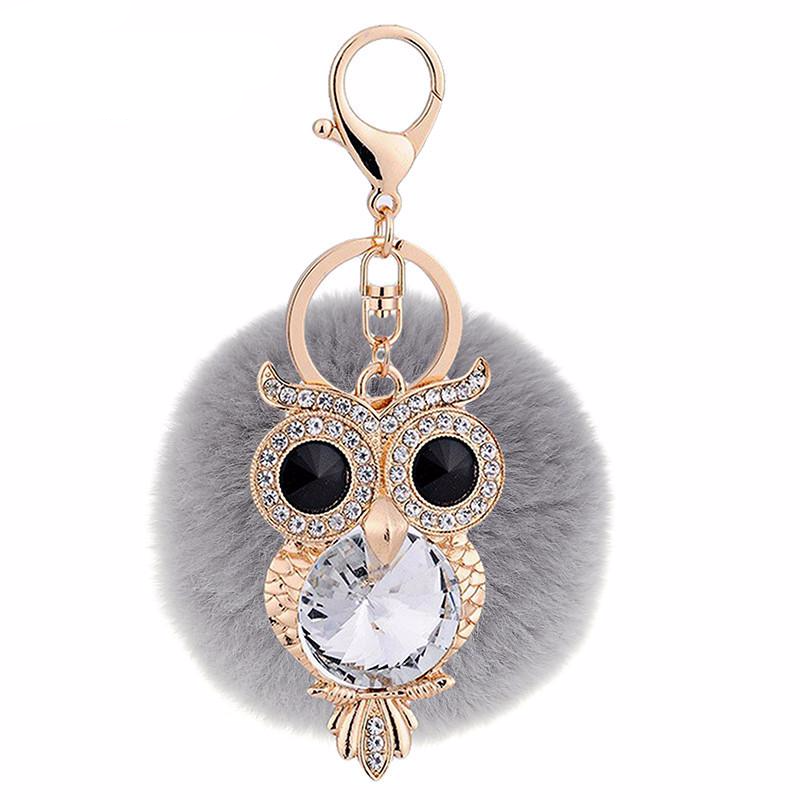 Fluffy Crystal Owl