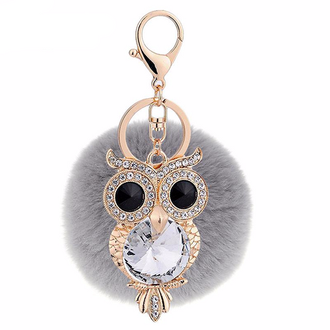 Fluffy Crystal Owl