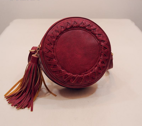 Round Tassel Bag