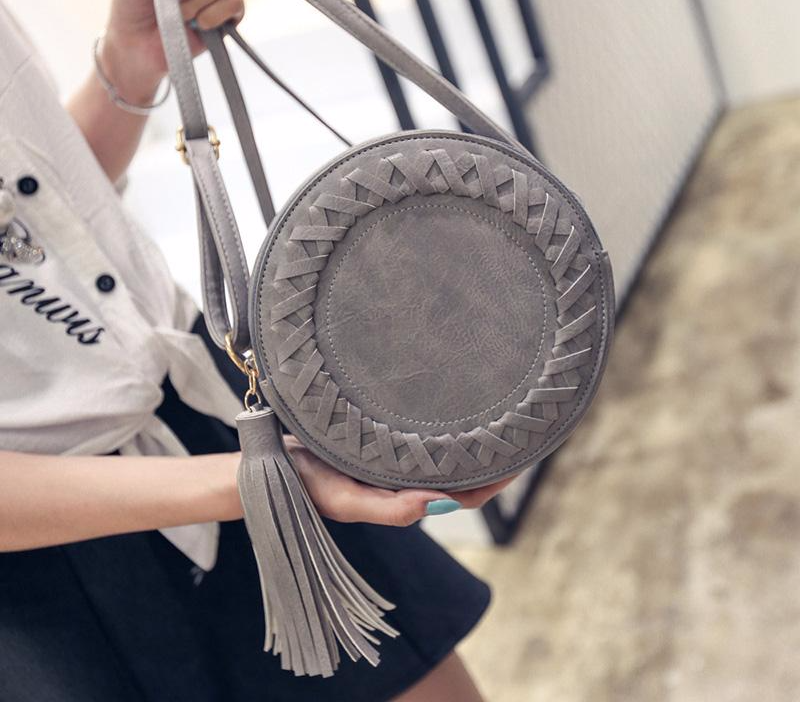 Round Tassel Bag