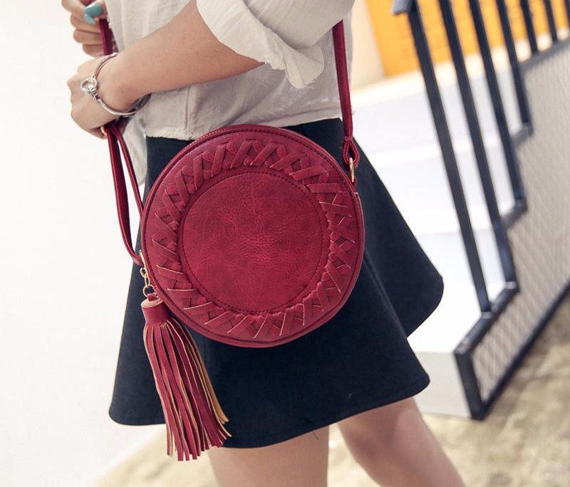 Round Tassel Bag