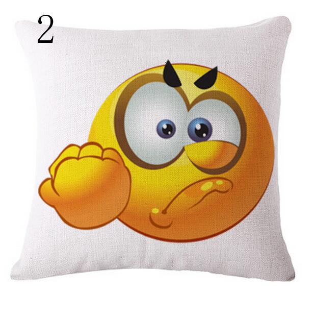 Funny Emoji Pillow