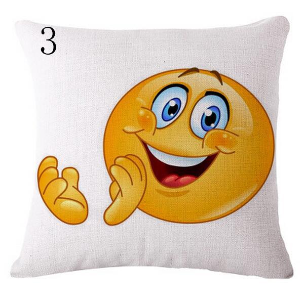 Funny Emoji Pillow