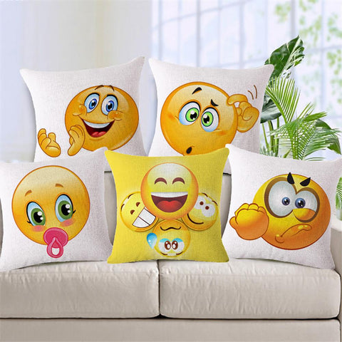 Funny Emoji Pillow