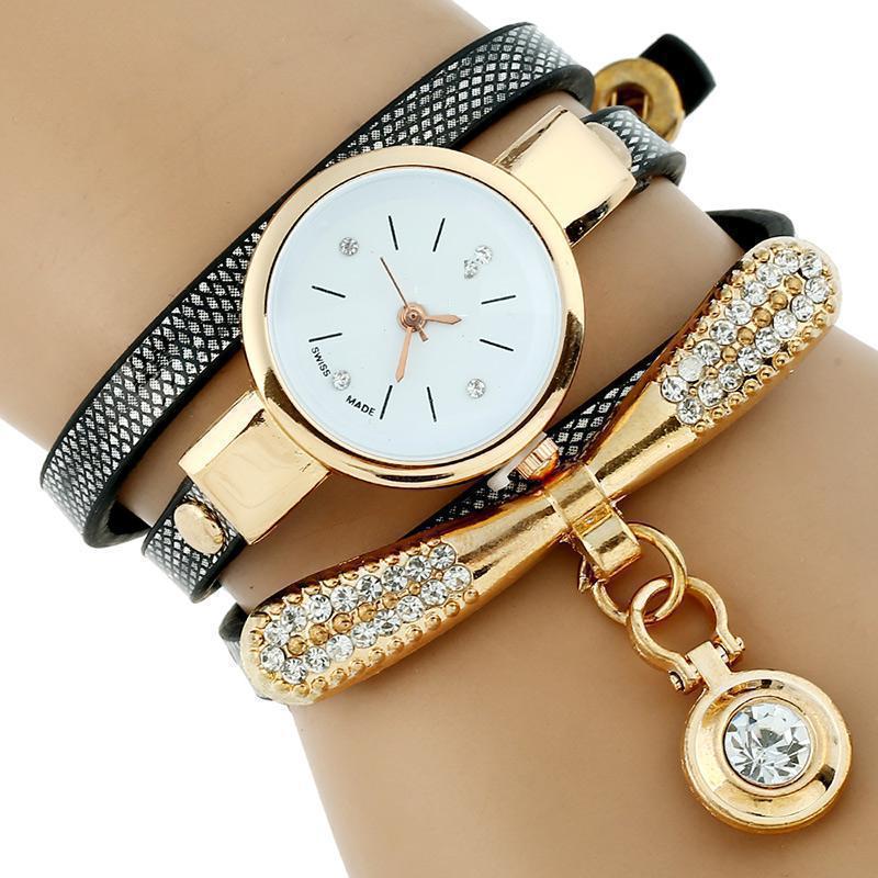Rhinestone Bracelet Watch