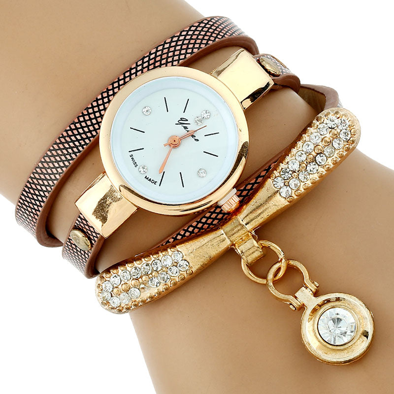 Rhinestone Bracelet Watch