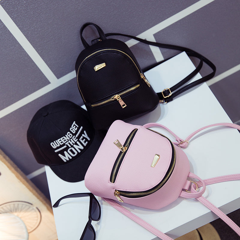 Cute Leather Backpack