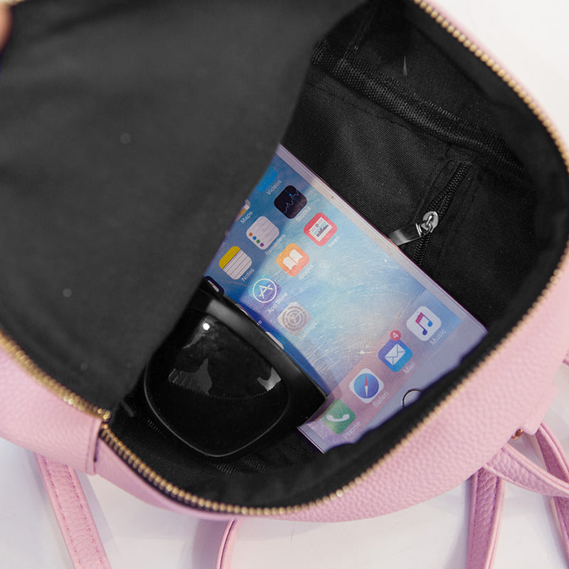 Cute Leather Backpack