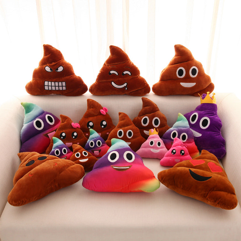 Poop Emoji Pilow