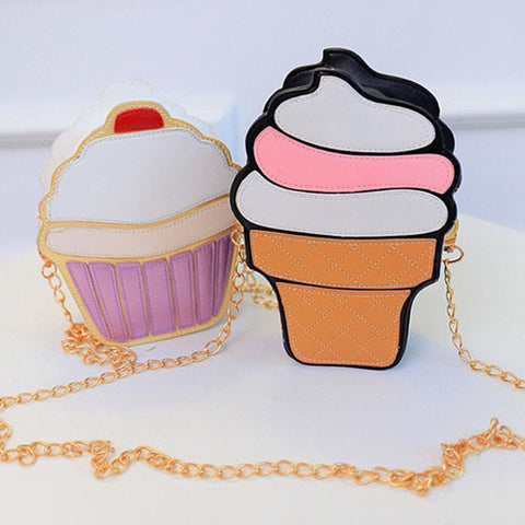 Ice Cream Cupcake Bag