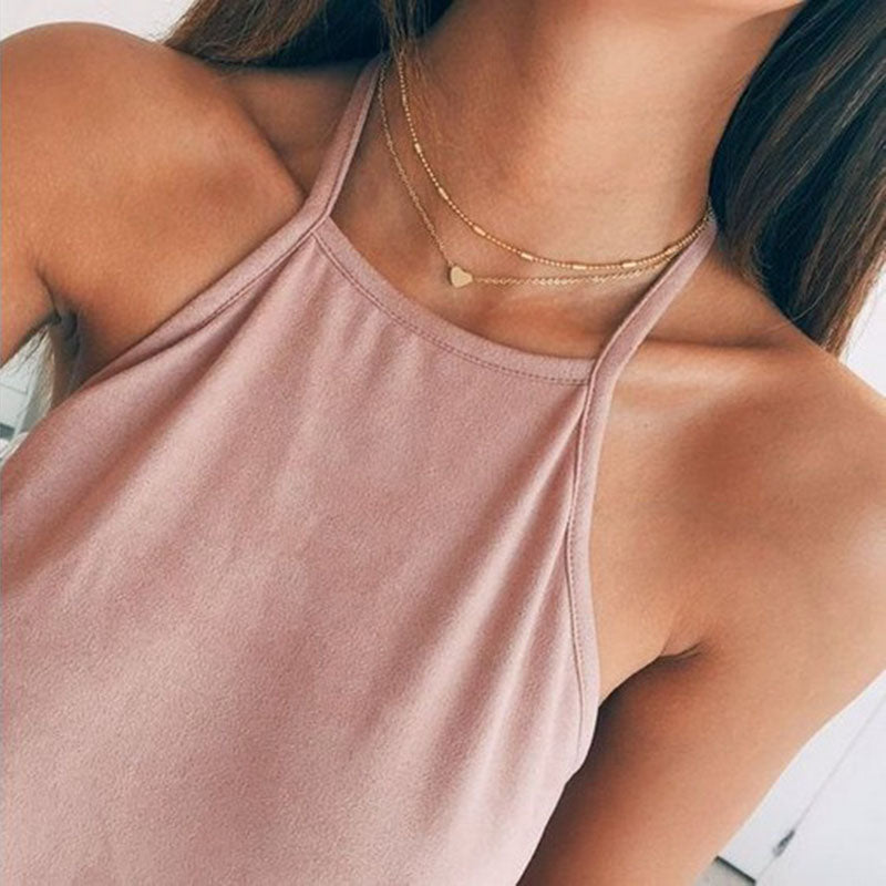 Double Heart Necklace