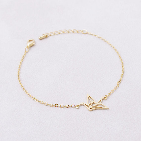 Origami Crane Bracelet