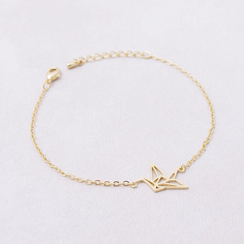 Origami Crane Bracelet