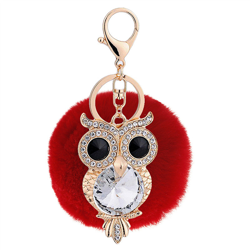 Fluffy Crystal Owl