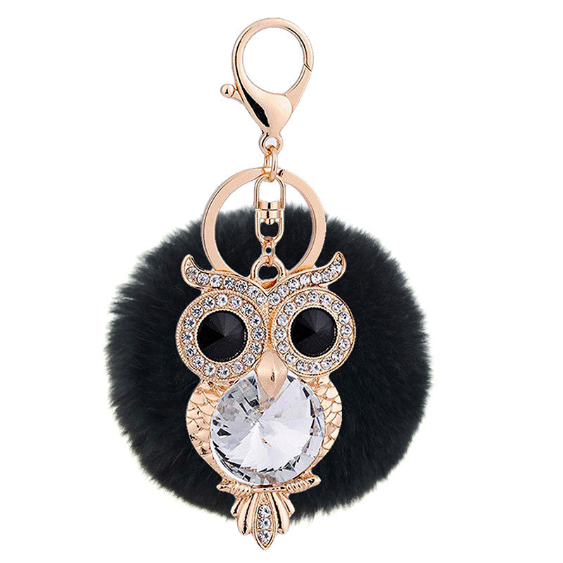 Fluffy Crystal Owl