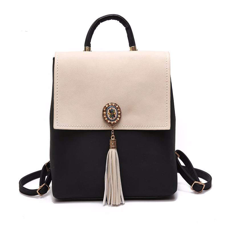 Girly Tassel Backpack