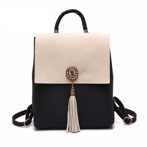 Girly Tassel Backpack