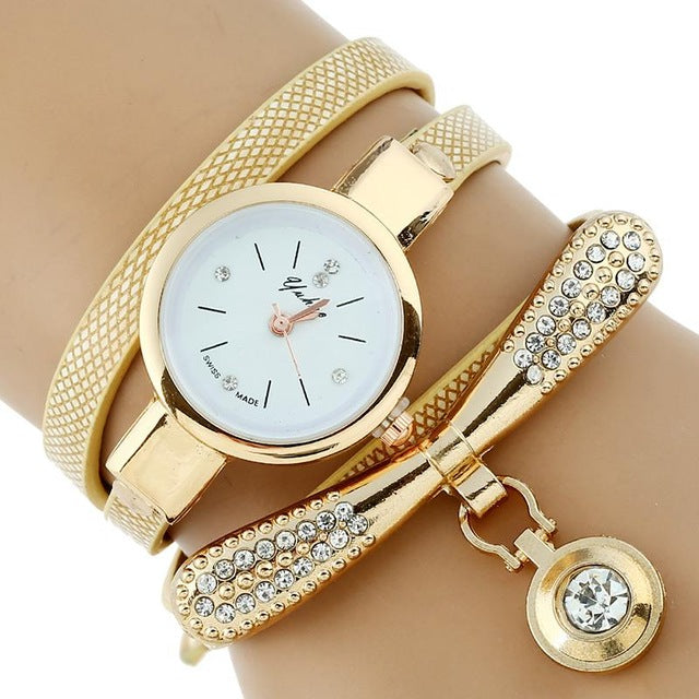Rhinestone Bracelet Watch