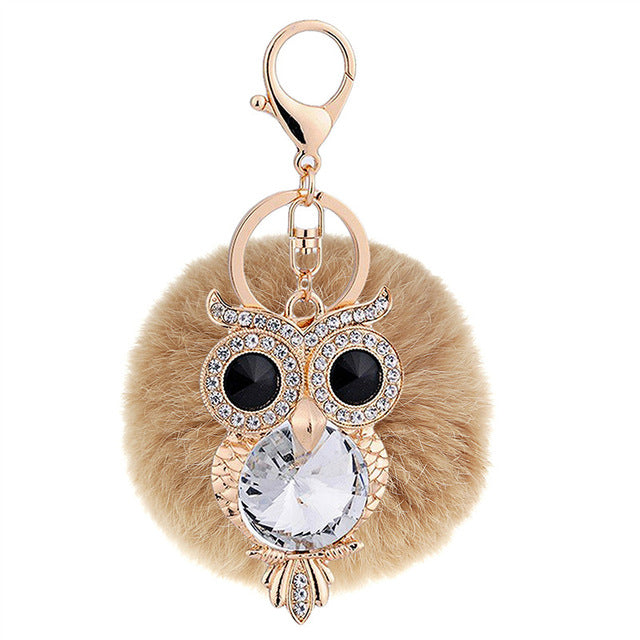 Fluffy Crystal Owl