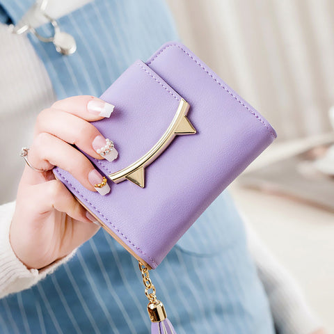 Cute Cat Teeth Wallet