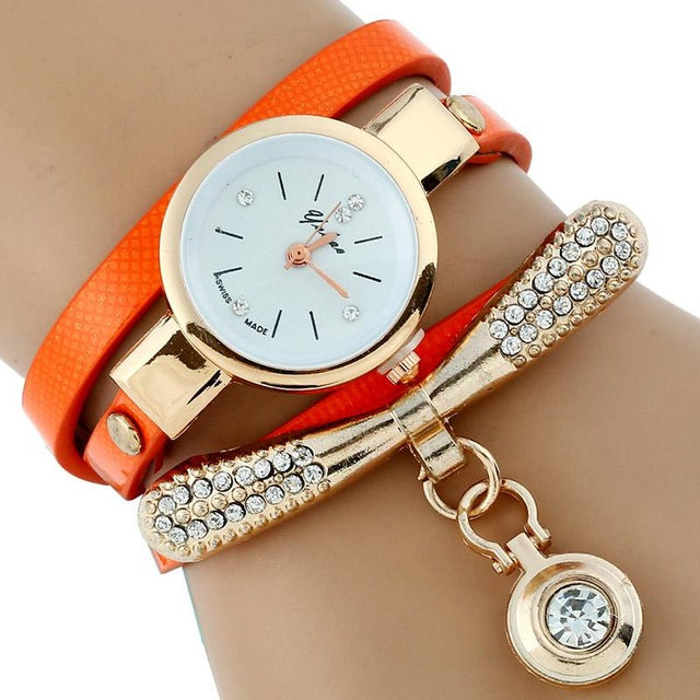 Rhinestone Bracelet Watch