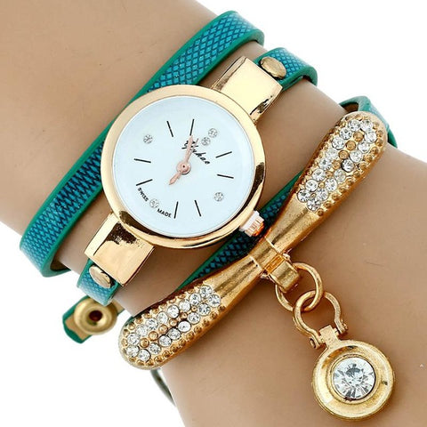 Rhinestone Bracelet Watch