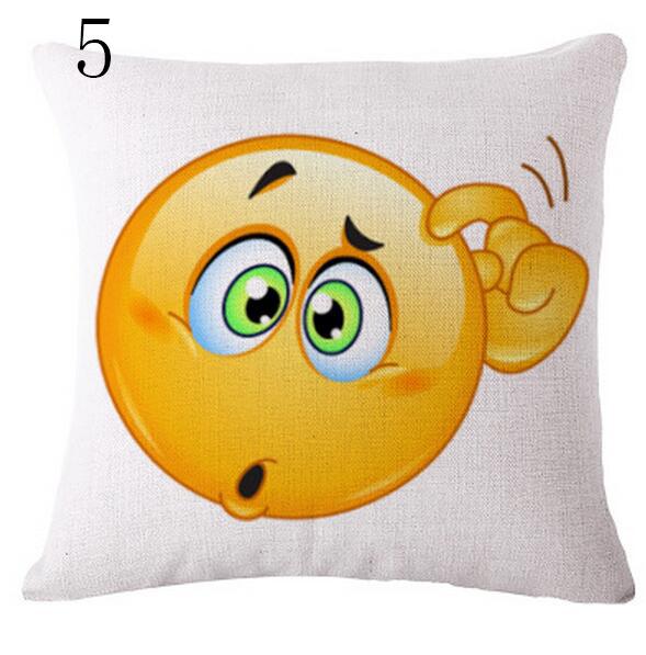 Funny Emoji Pillow