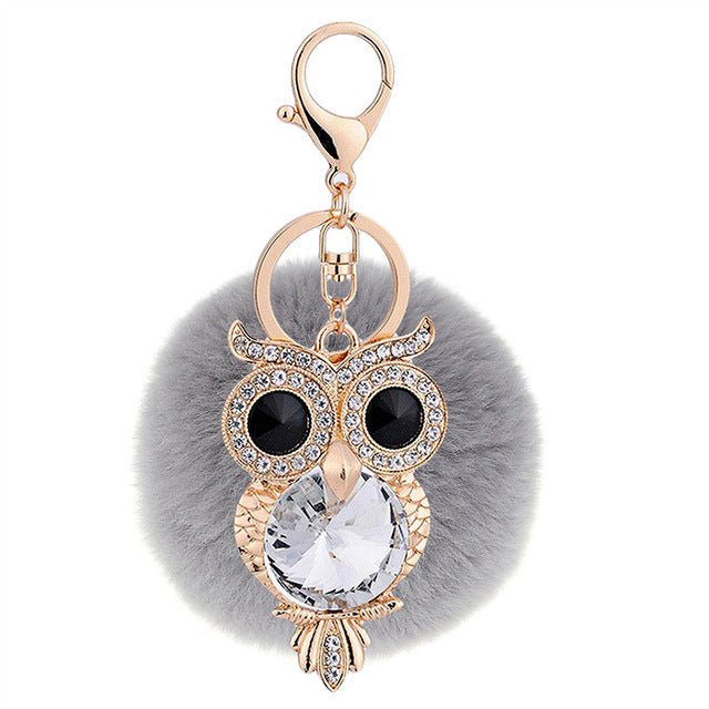 Fluffy Crystal Owl