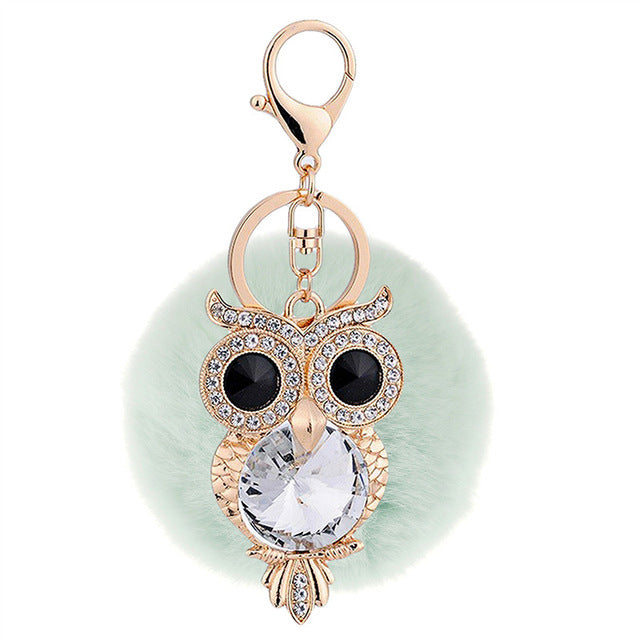 Fluffy Crystal Owl