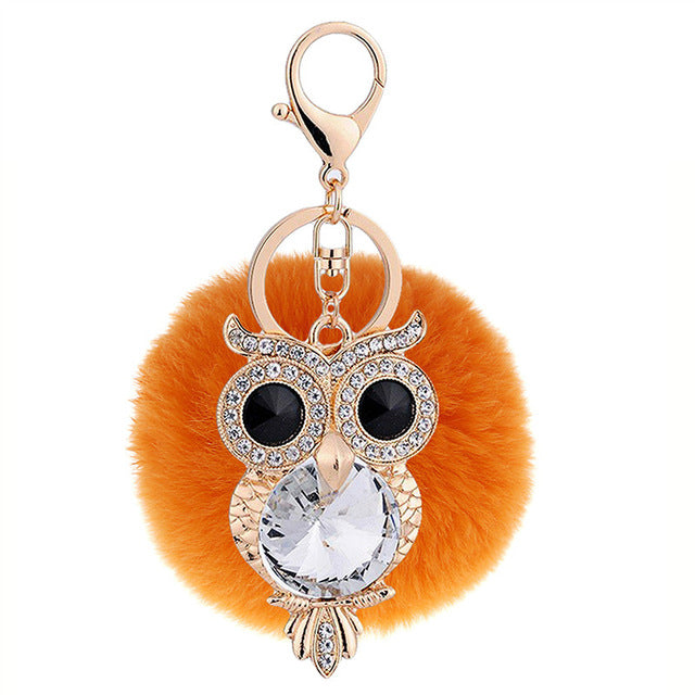 Fluffy Crystal Owl