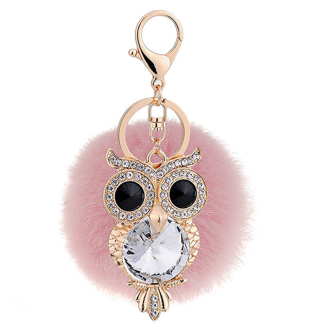 Fluffy Crystal Owl
