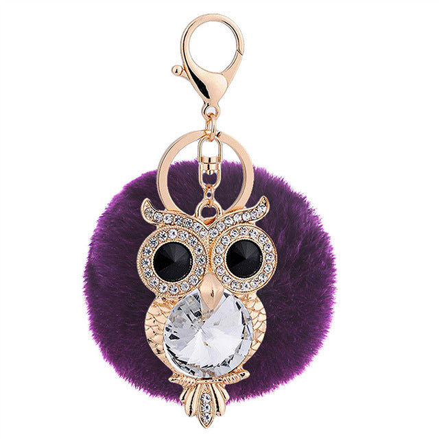 Fluffy Crystal Owl