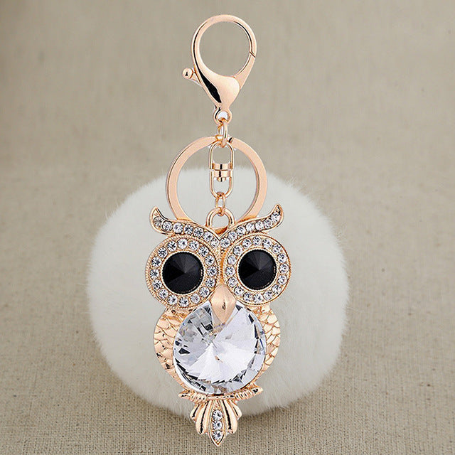Fluffy Crystal Owl