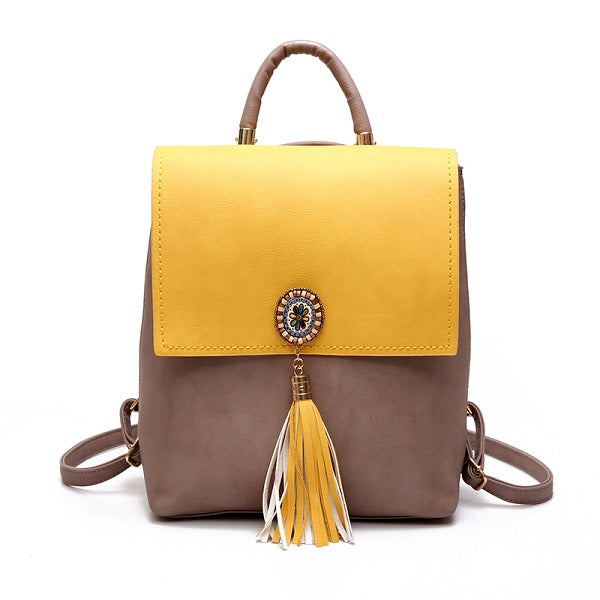 Girly Tassel Backpack