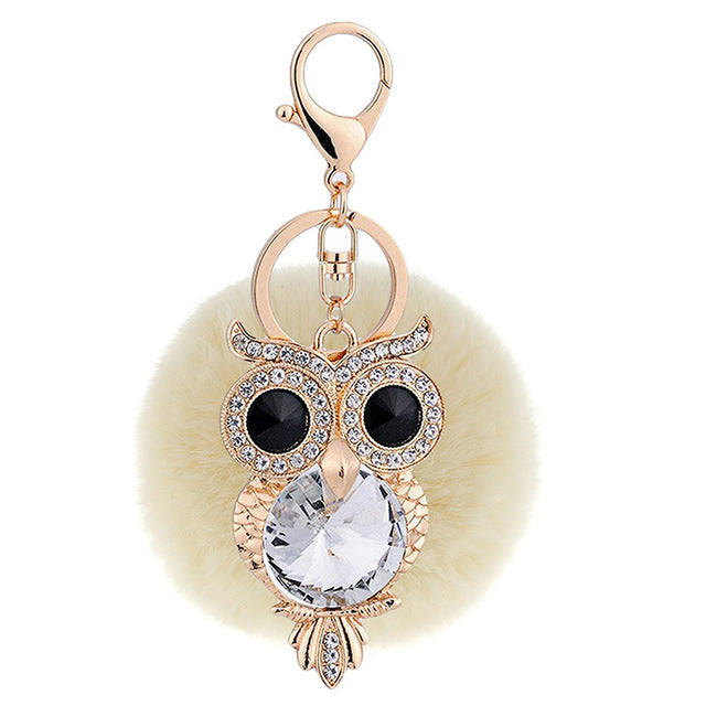 Fluffy Crystal Owl